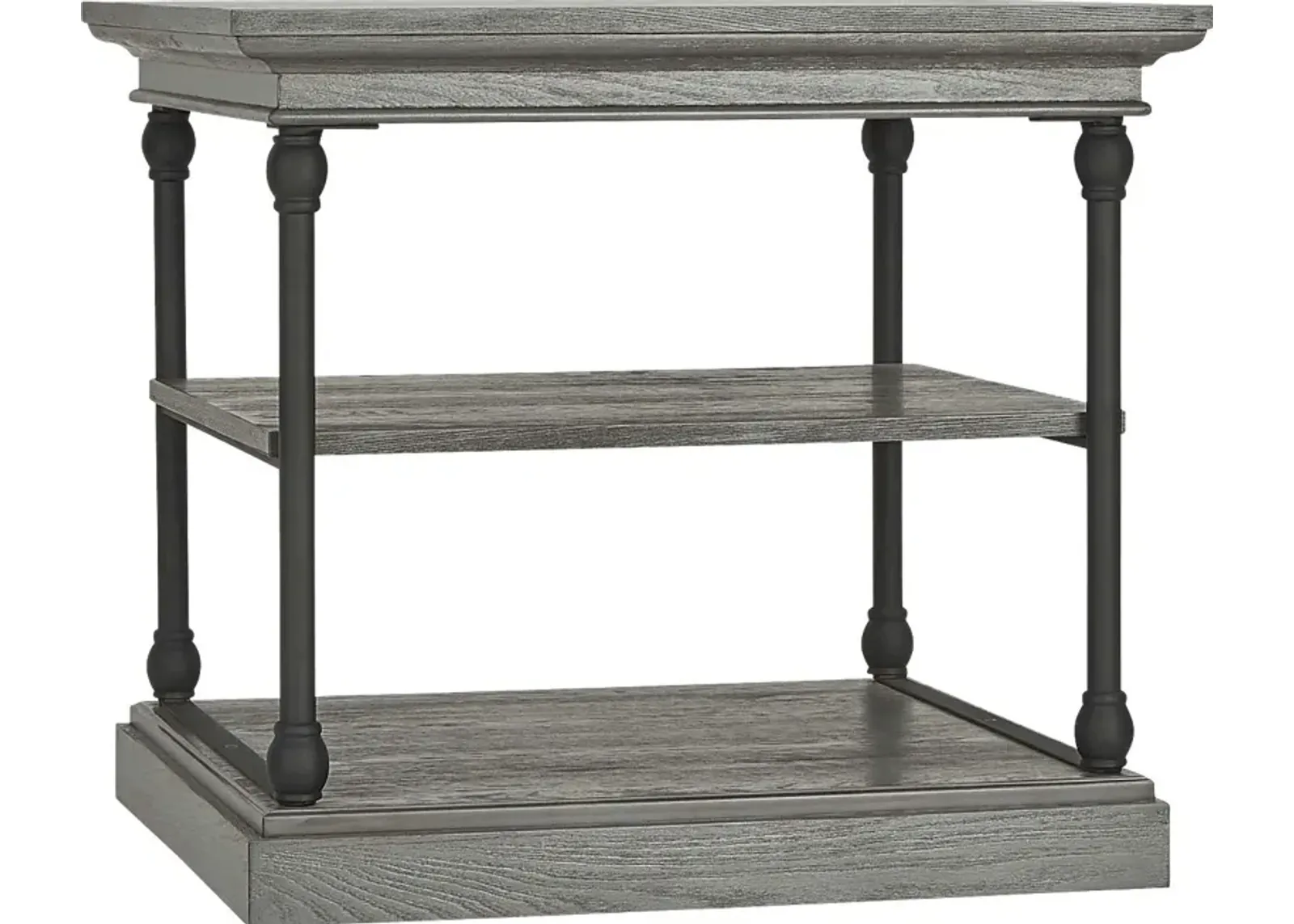 Raymir Gray Accent Table