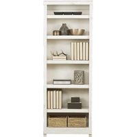 Havenwood White 6 Shelf Bookcase