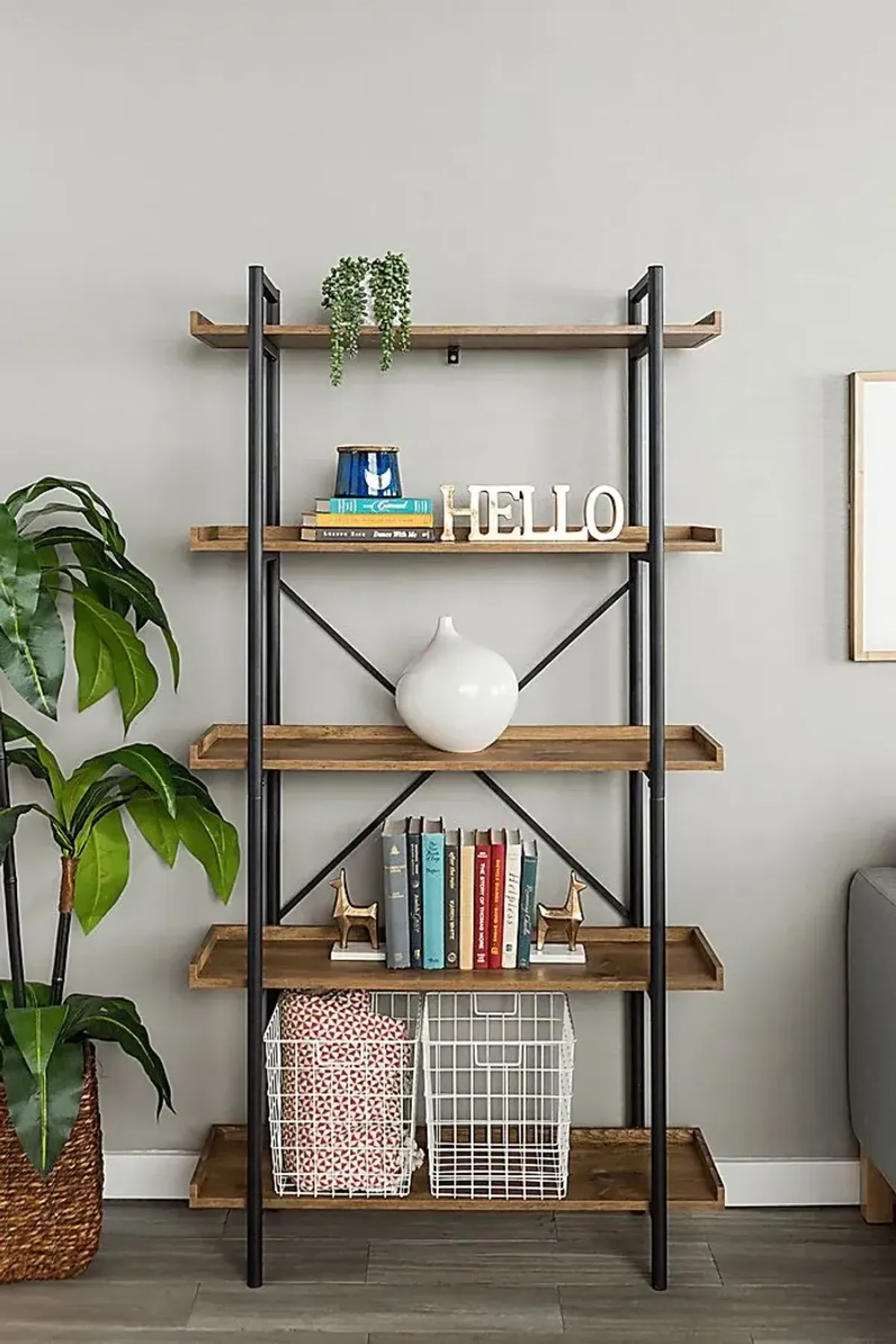 Piper Brown Bookcase