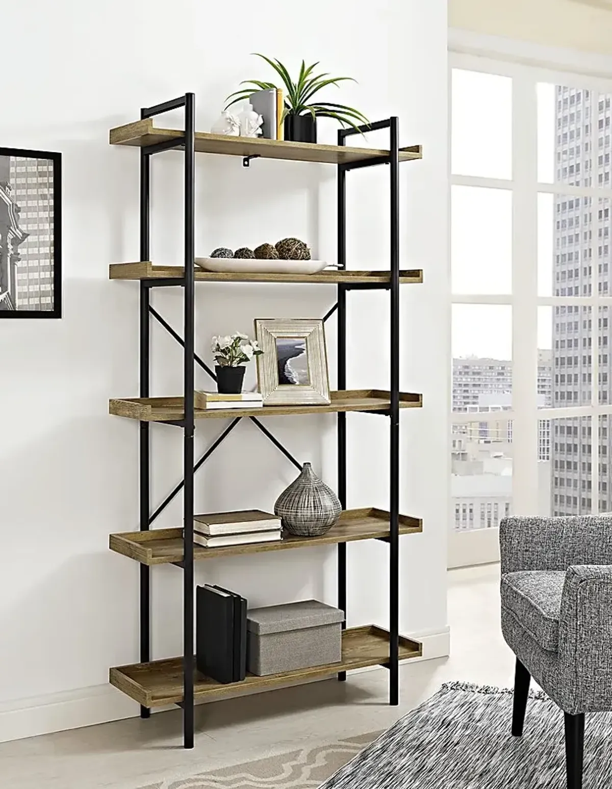 Piper Brown Bookcase