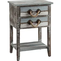 Bynam Bay Blue Accent Table