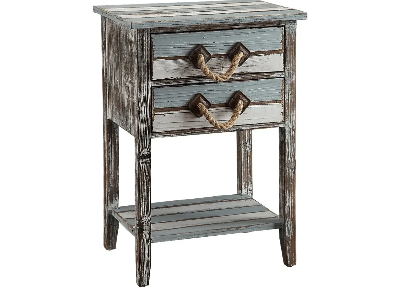 Bynam Bay Blue Accent Table