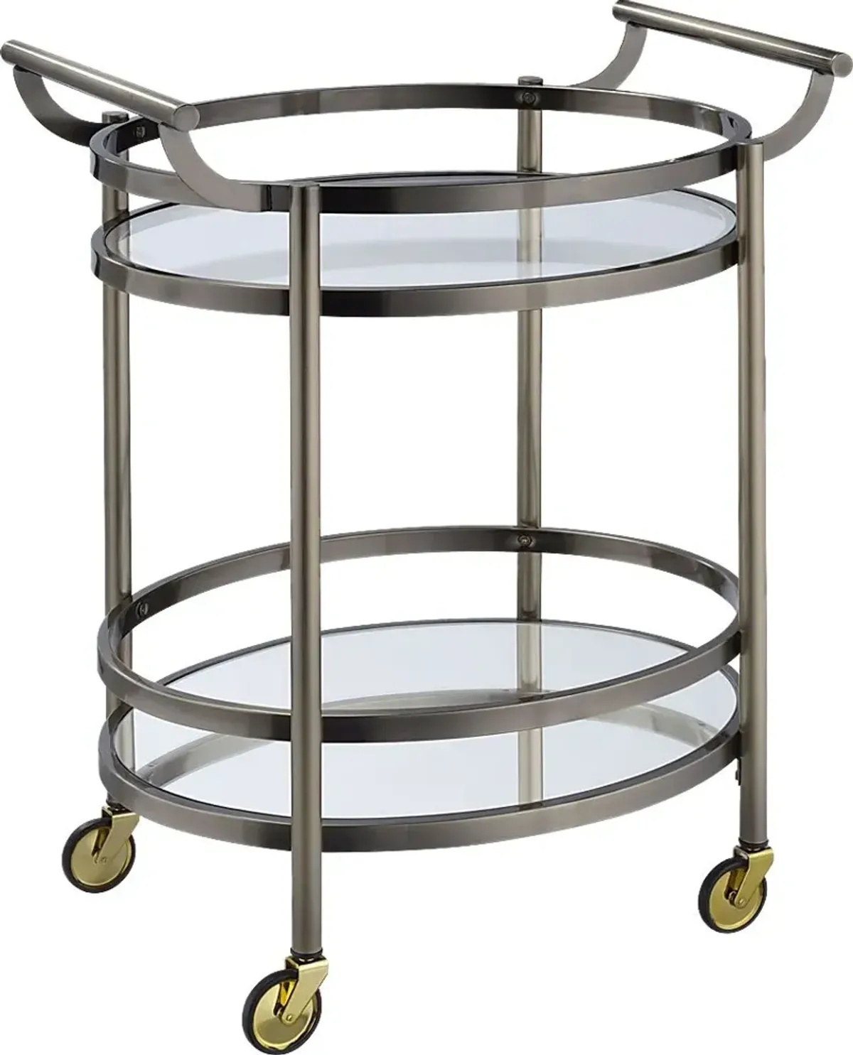 Loreen Bronze Bar Cart