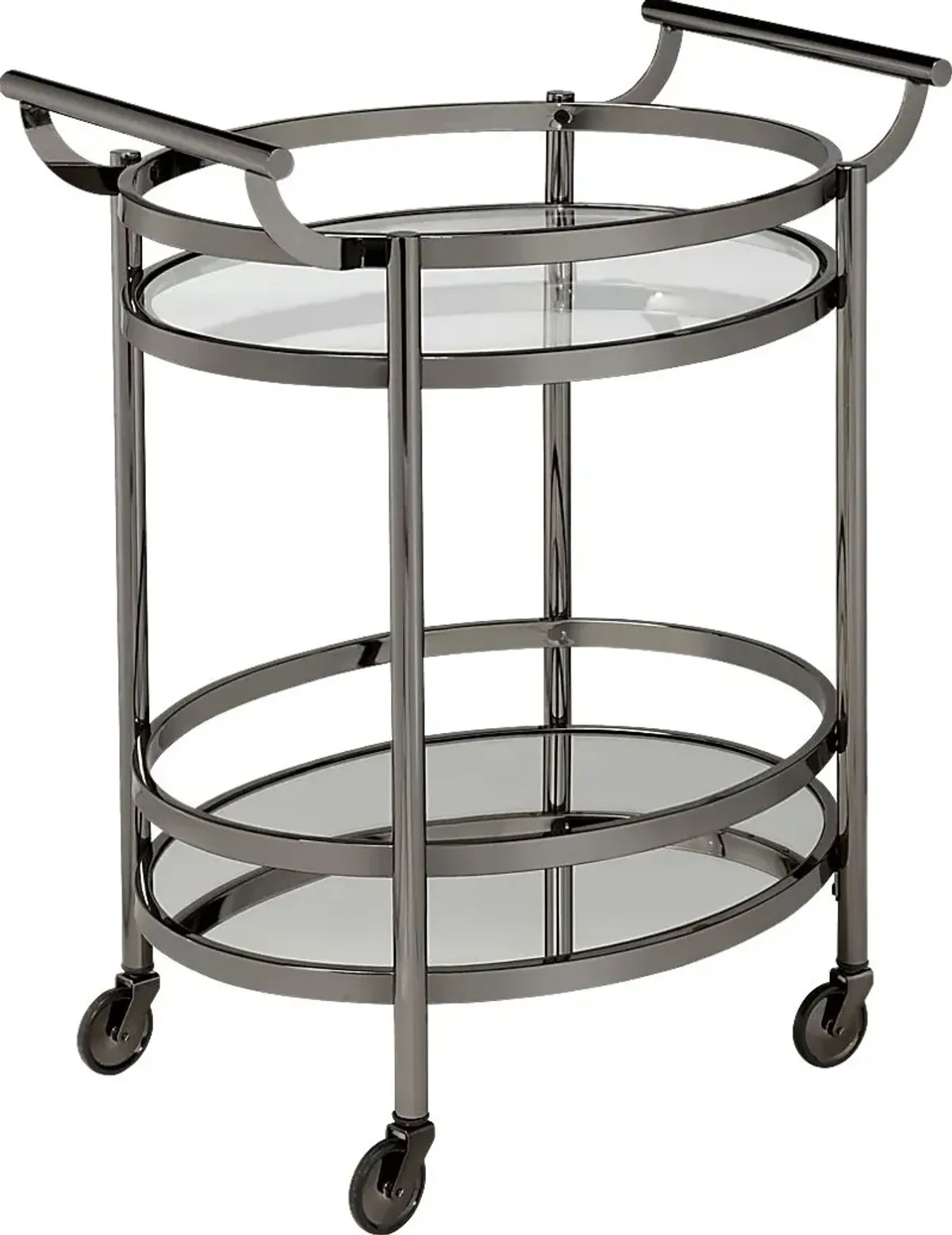 Loreen Black Bar Cart