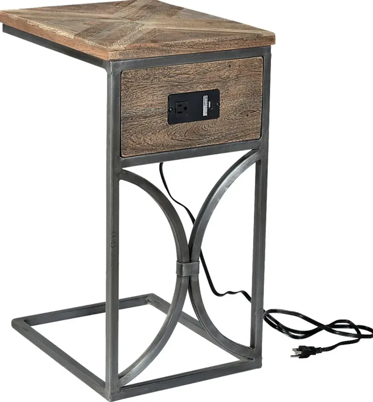 Kiltartan Brown Accent Table