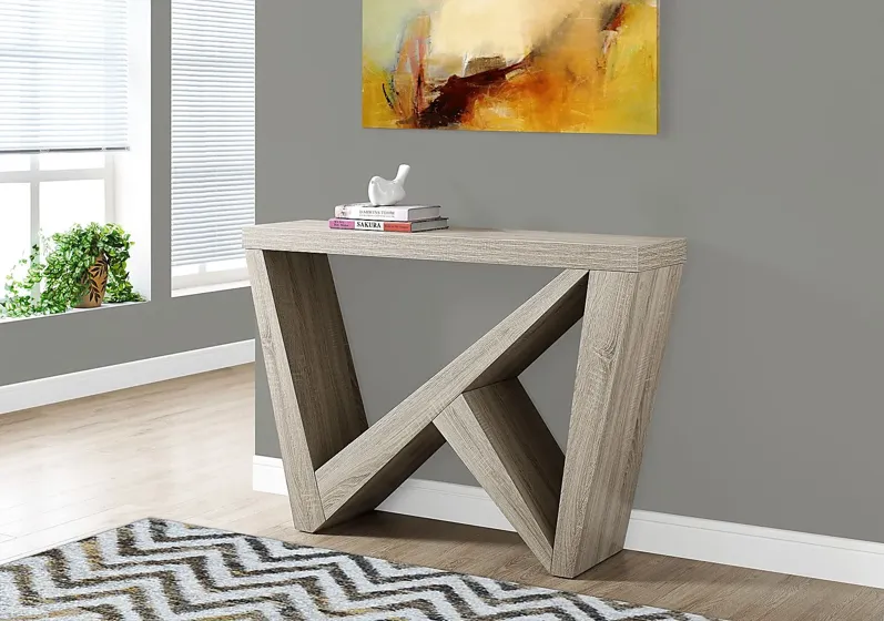 Lindhurst Taupe Sofa Table