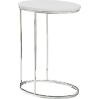Gladeside White Accent Table