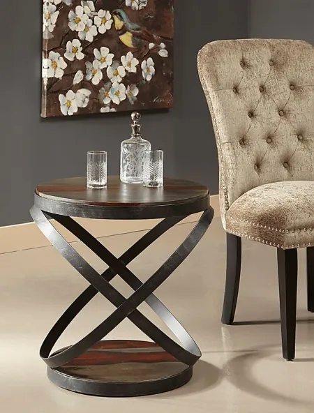 Gabeheart Gray Accent Table