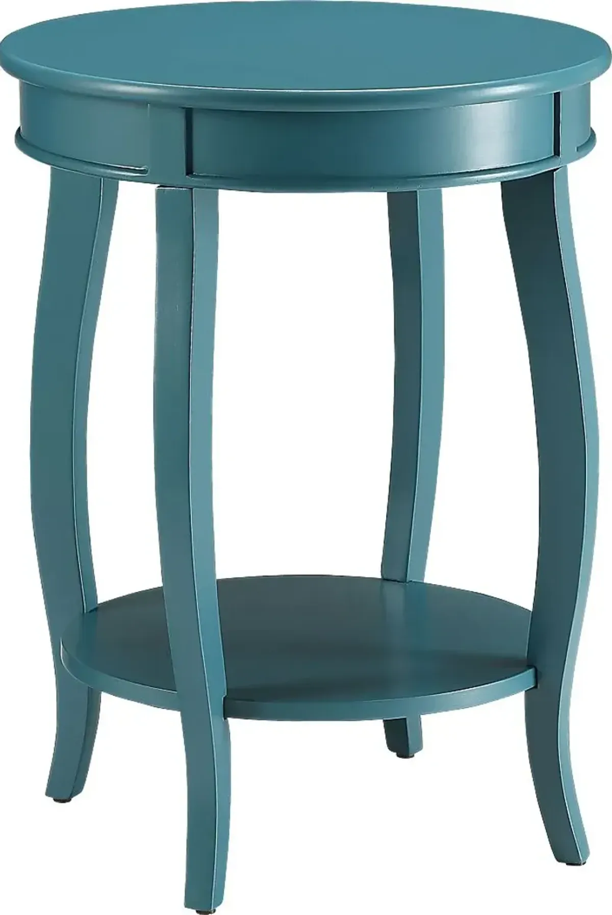 Chloris Blue Accent Table