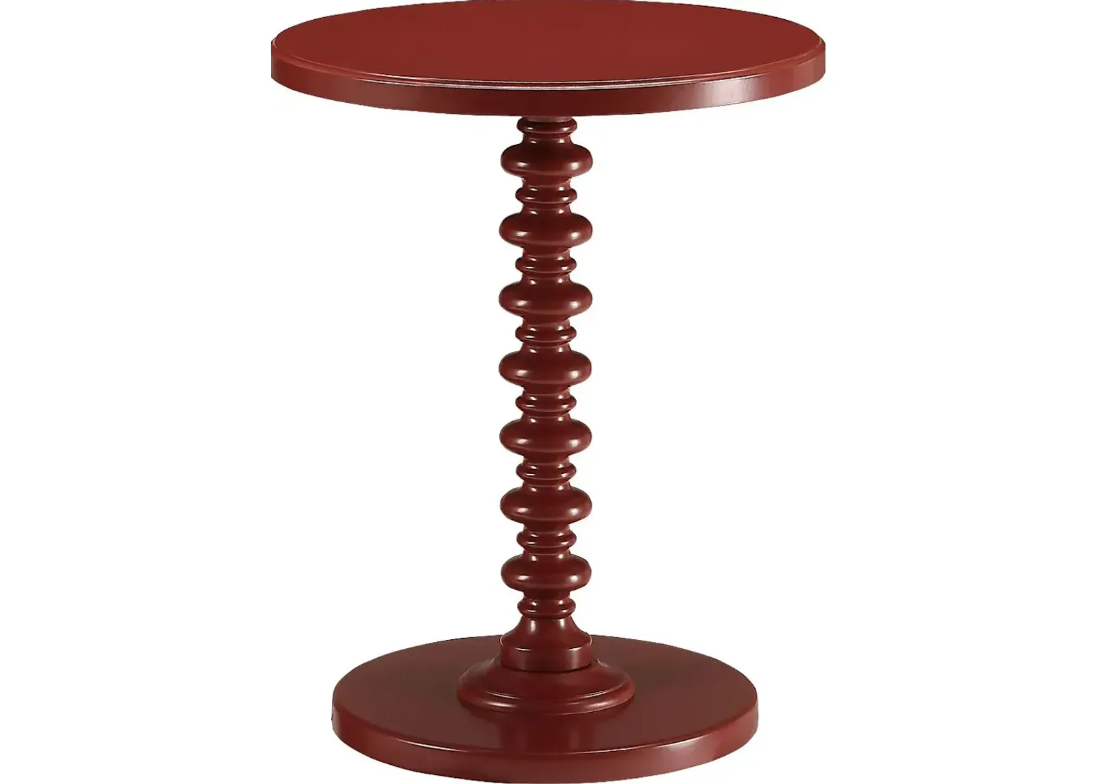 Siran Red Accent Table