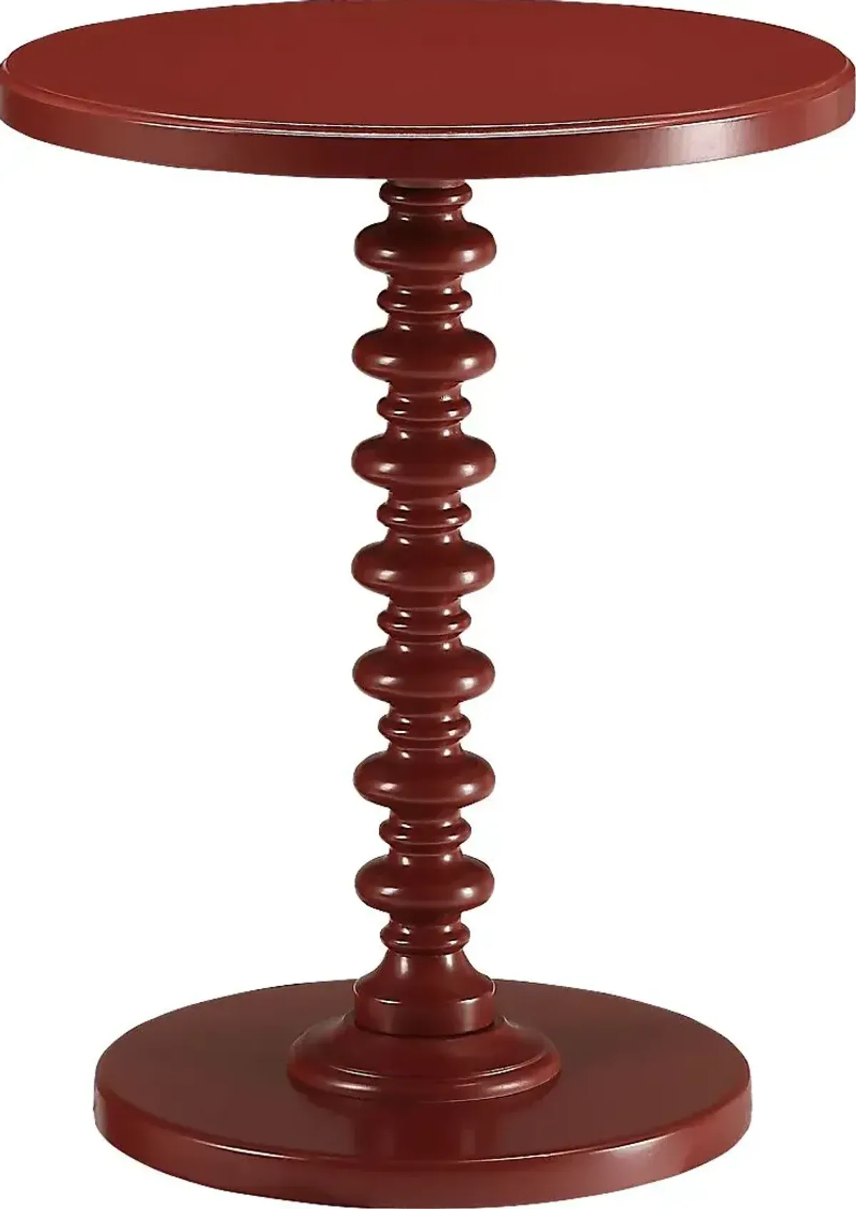 Siran Red Accent Table