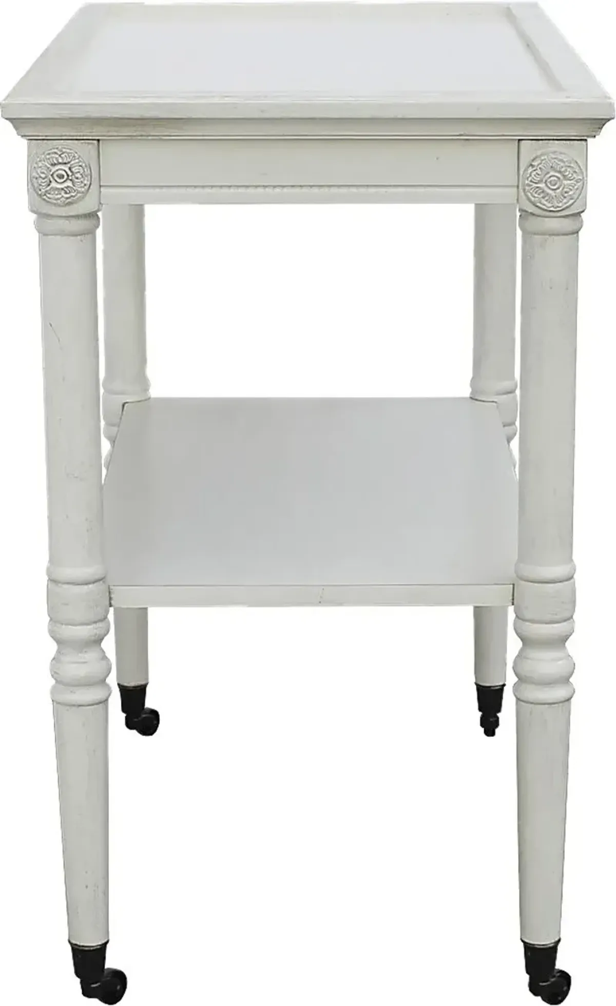 Mendel White Accent Table