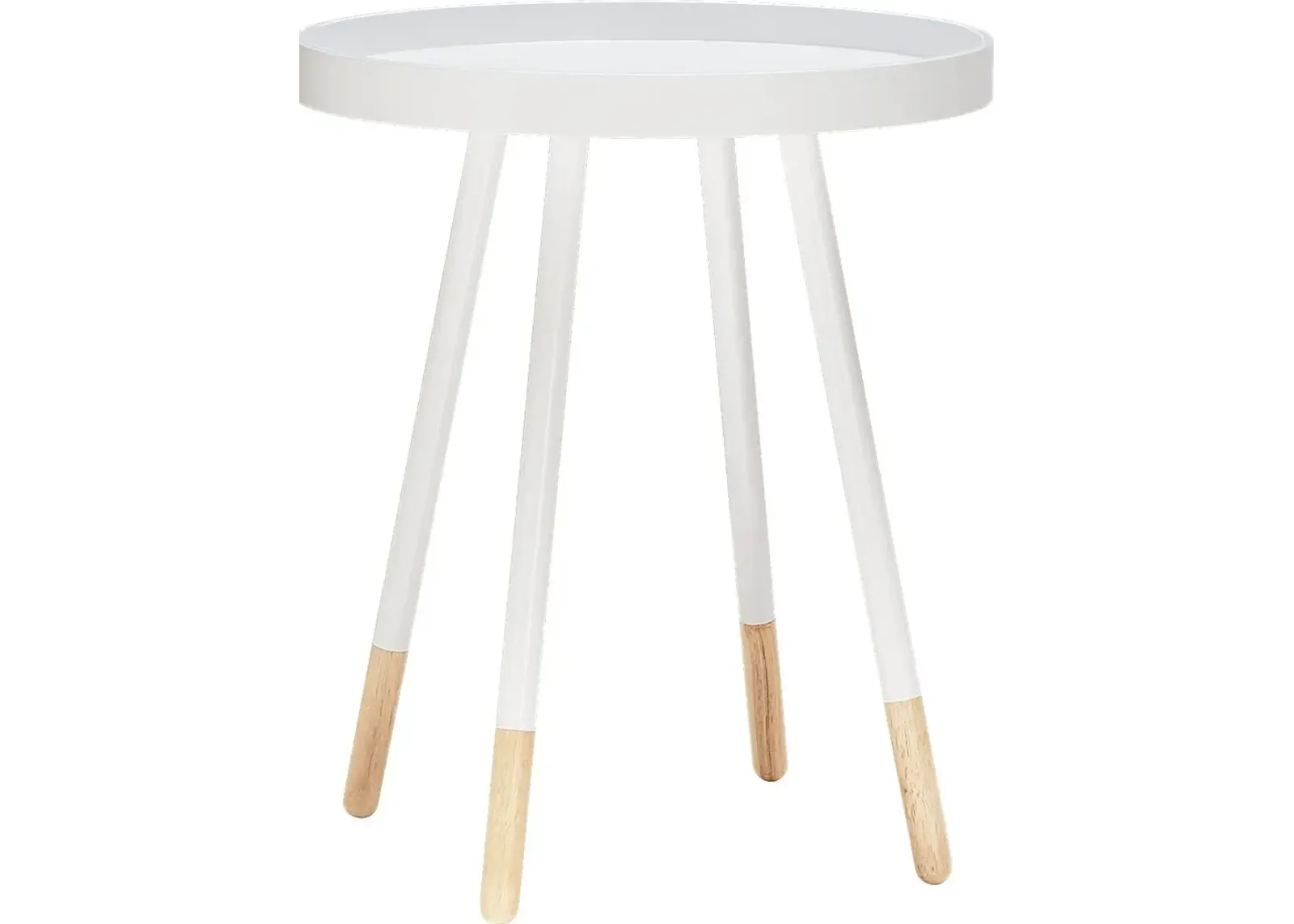 Sibley Lane White Accent Table