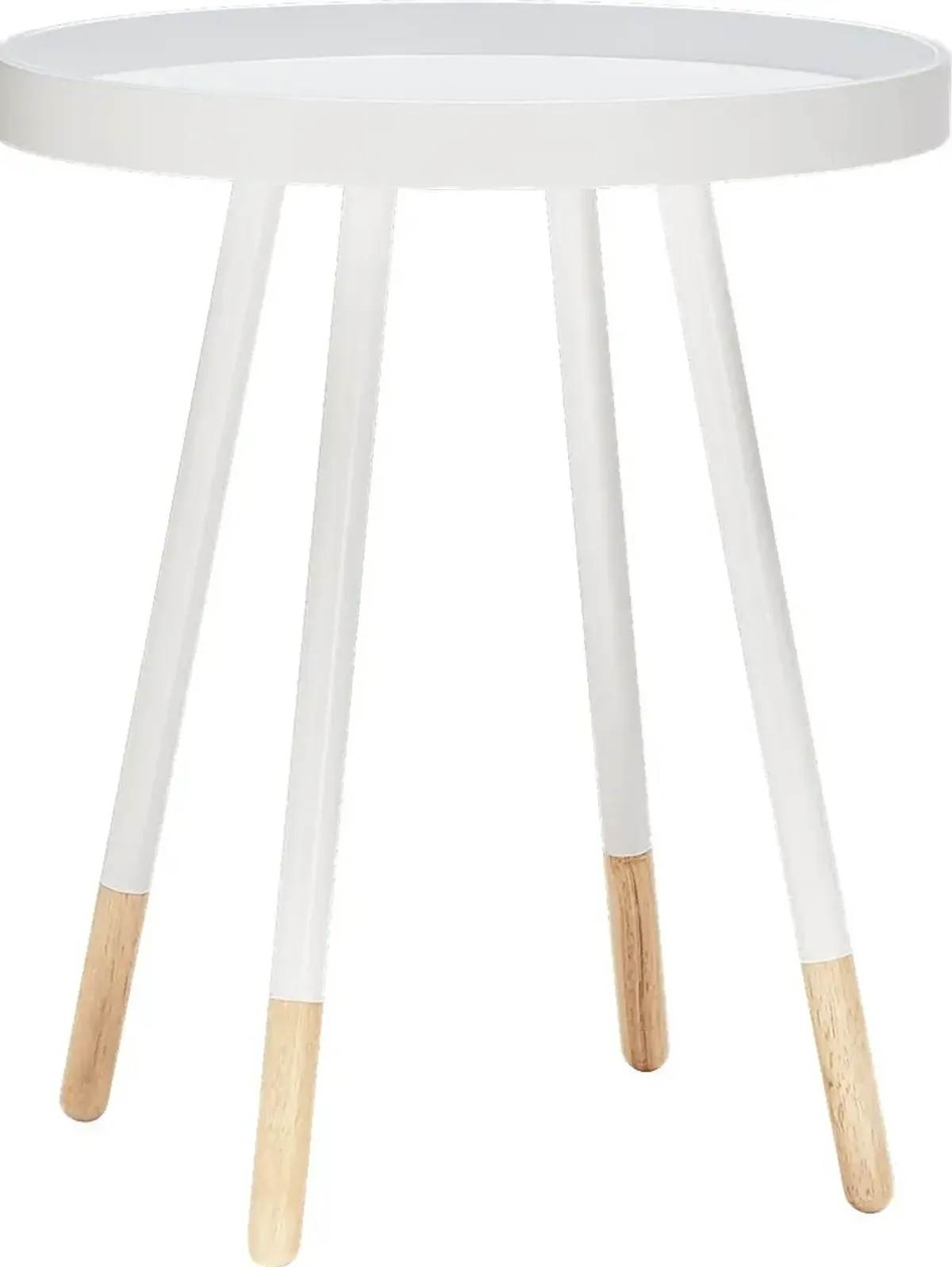 Sibley Lane White Accent Table