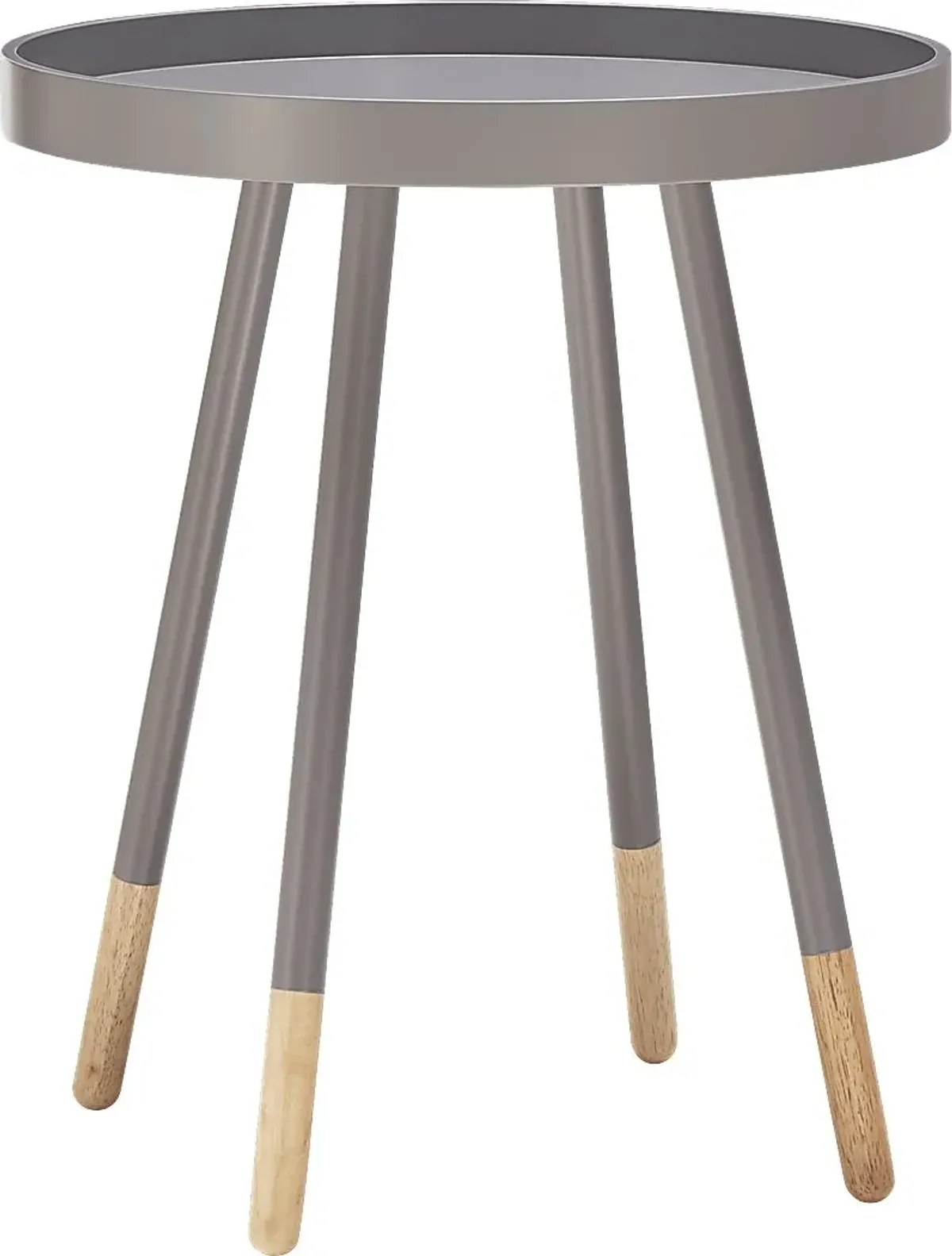 Sibley Lane Gray Accent Table