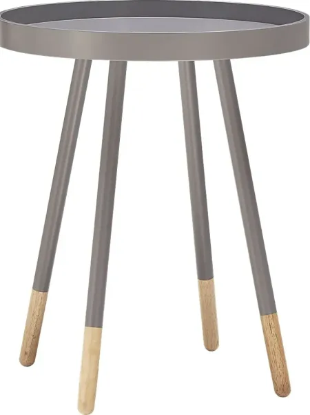 Sibley Lane Gray Accent Table