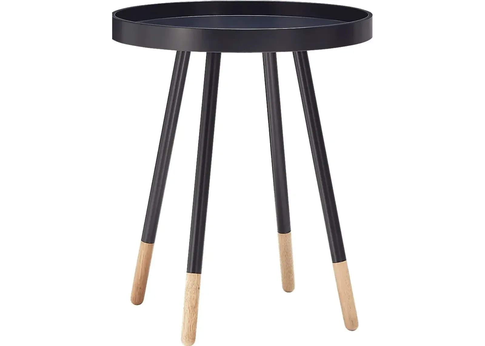 Sibley Lane Black Accent Table