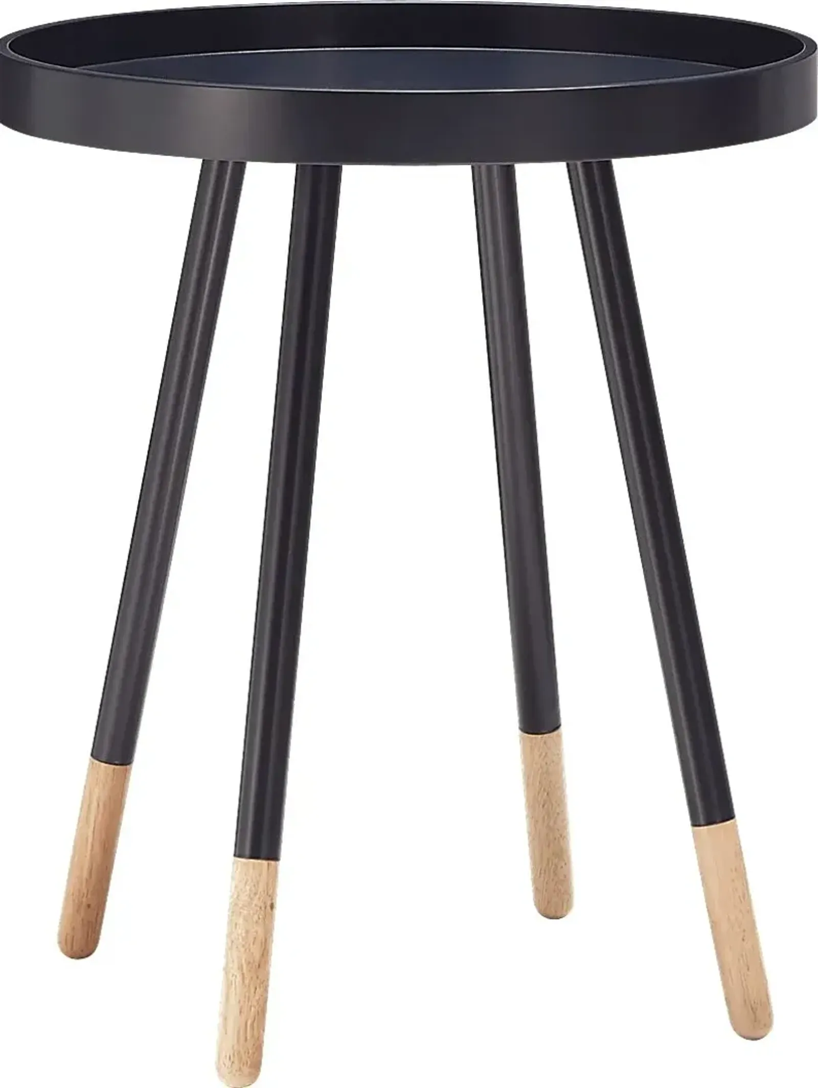 Sibley Lane Black Accent Table