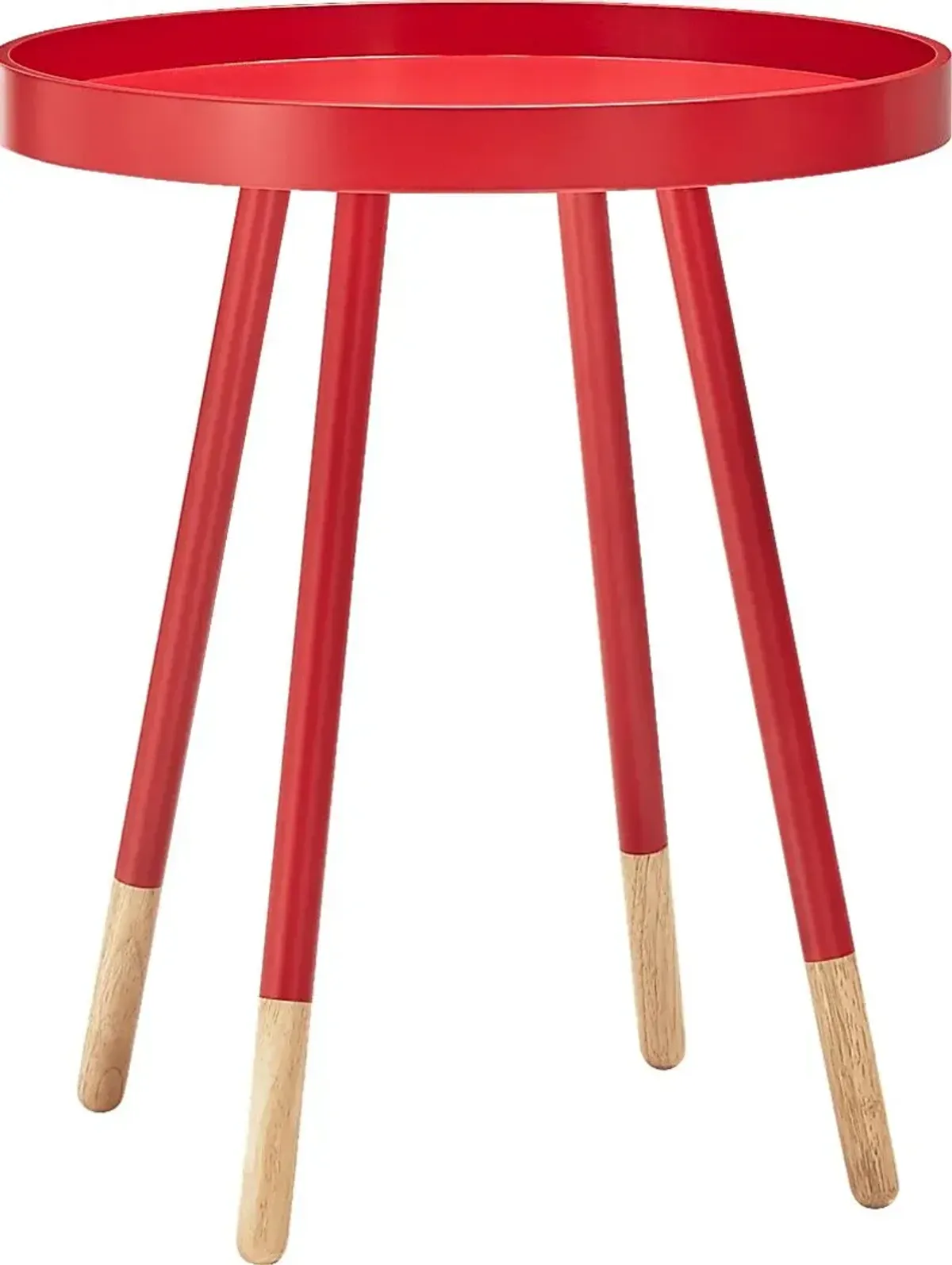 Sibley Lane Red Accent Table