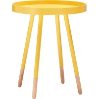 Sibley Lane Yellow Accent Table