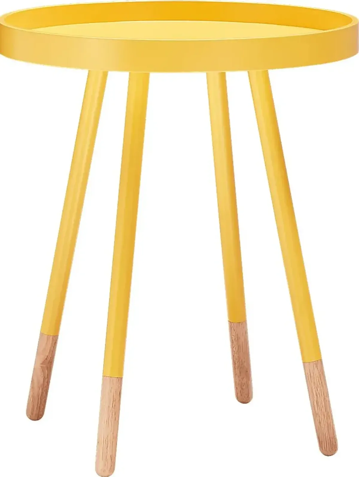 Sibley Lane Yellow Accent Table