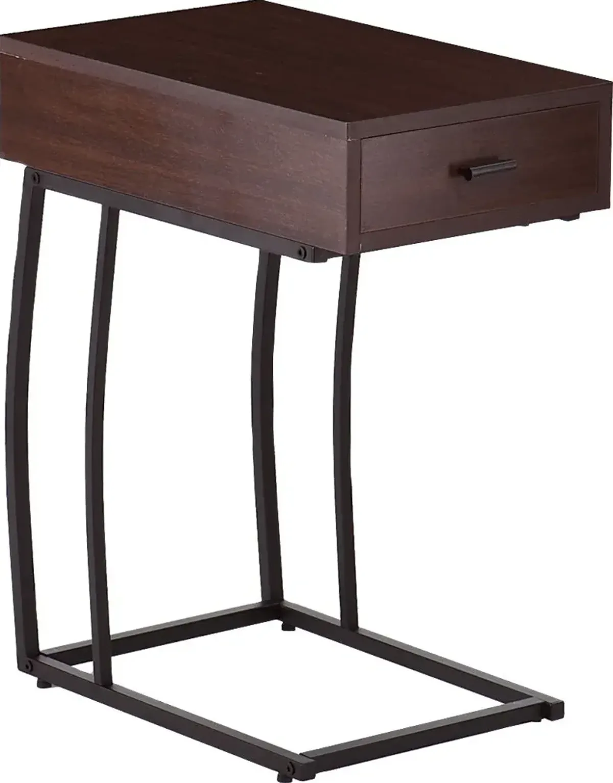 Palmcrest Walnut Accent Table