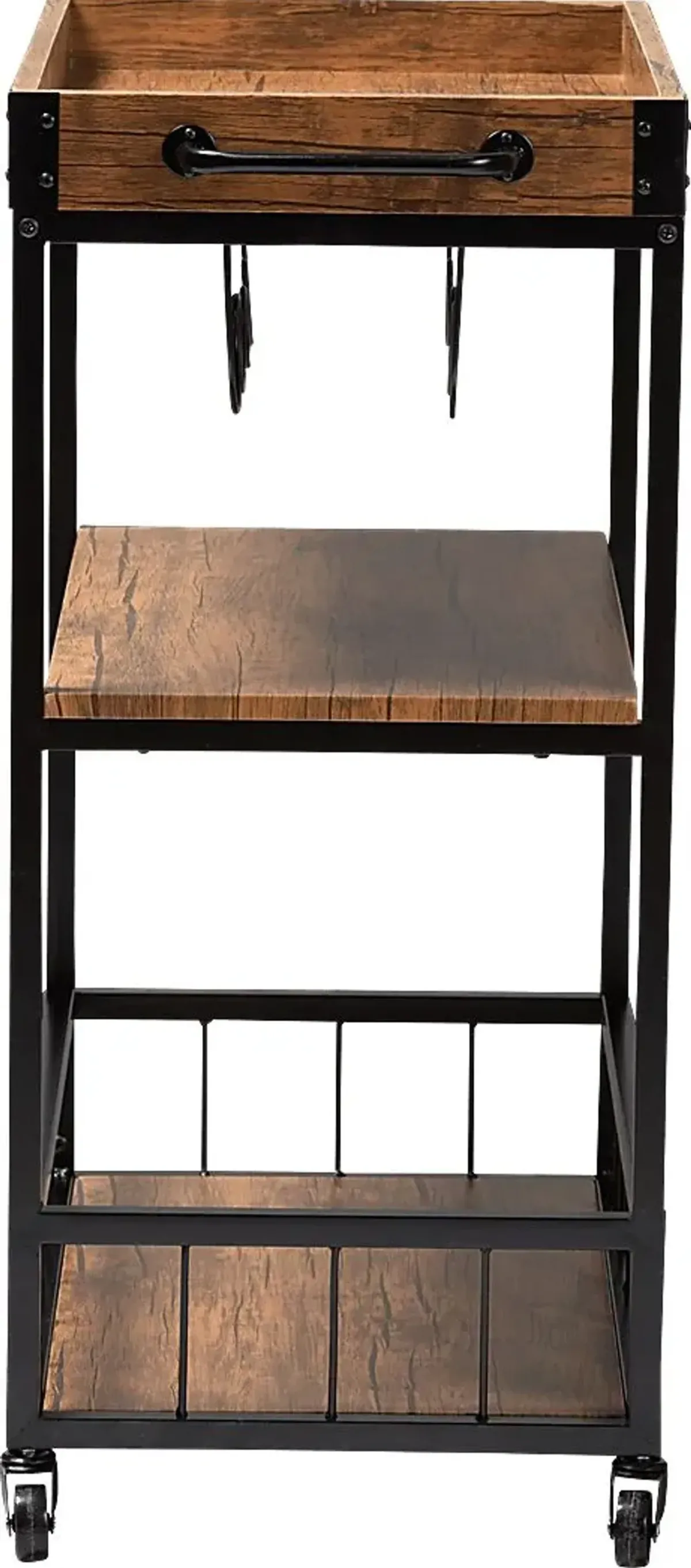 Chatawa Oak Bar Cart