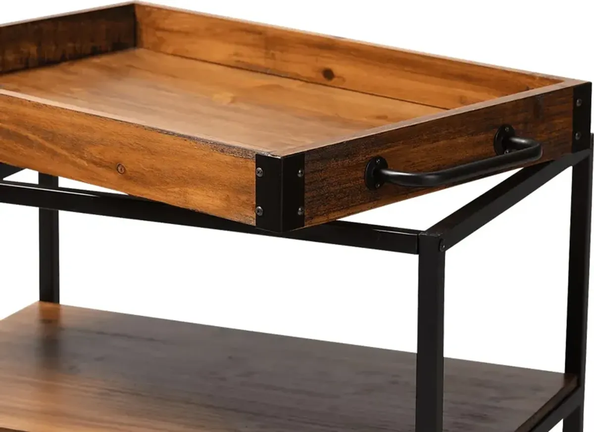 Cranbrook Oak Bar Cart