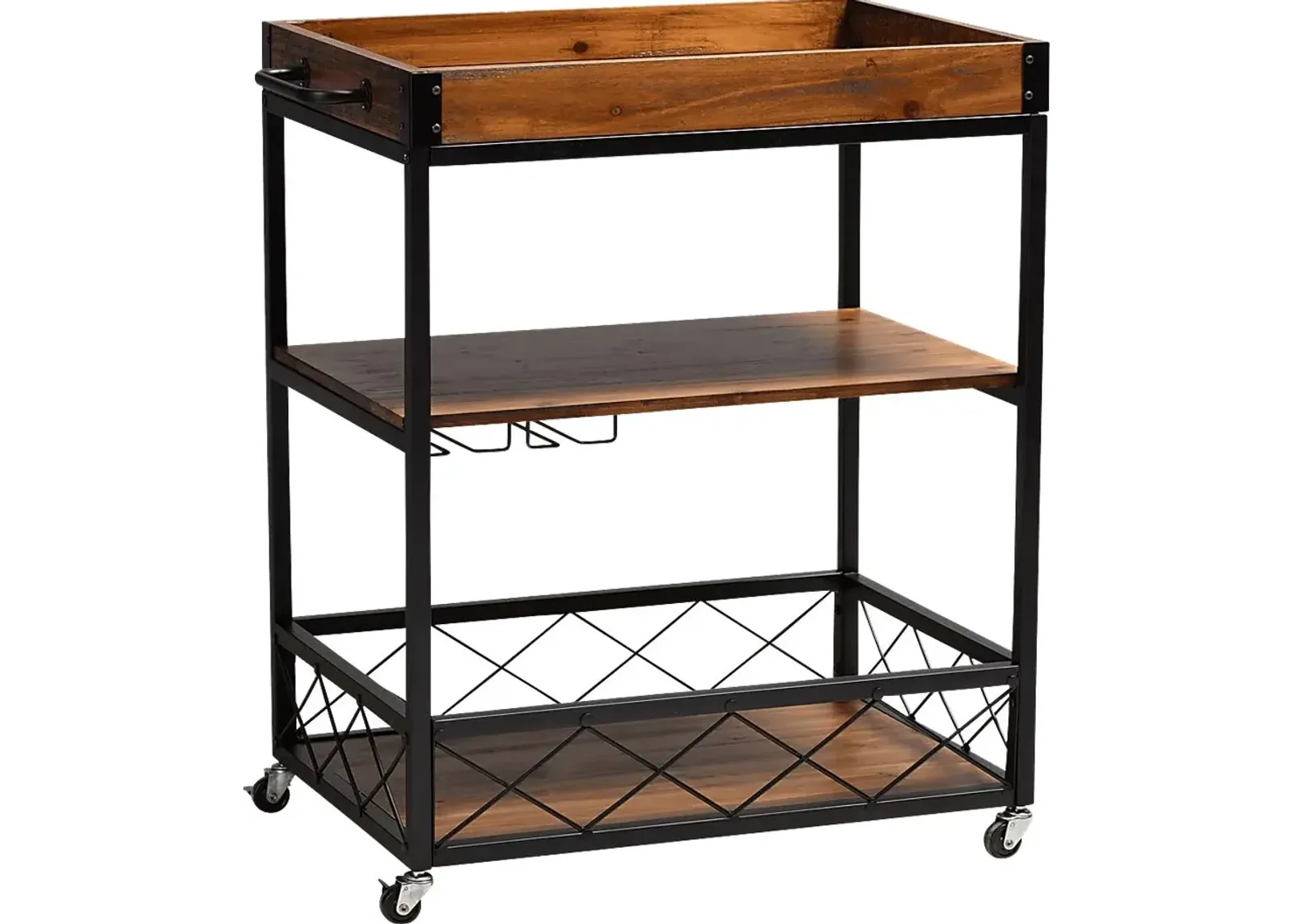 Cranbrook Oak Bar Cart