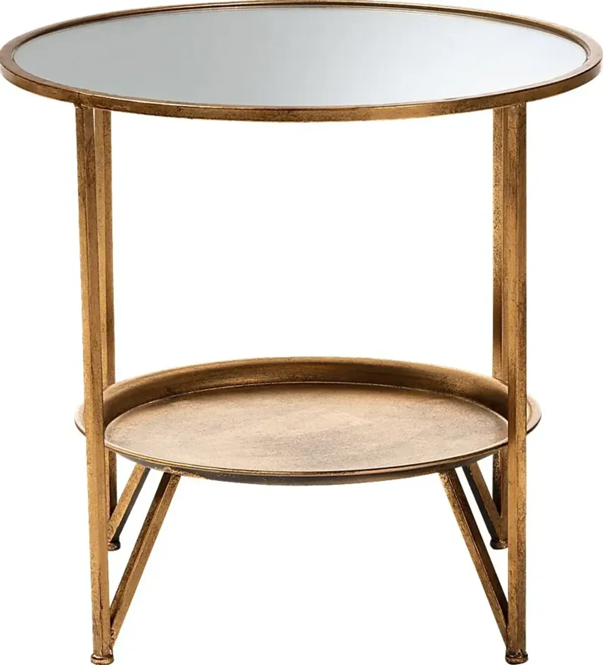 Talton Gold Accent Table