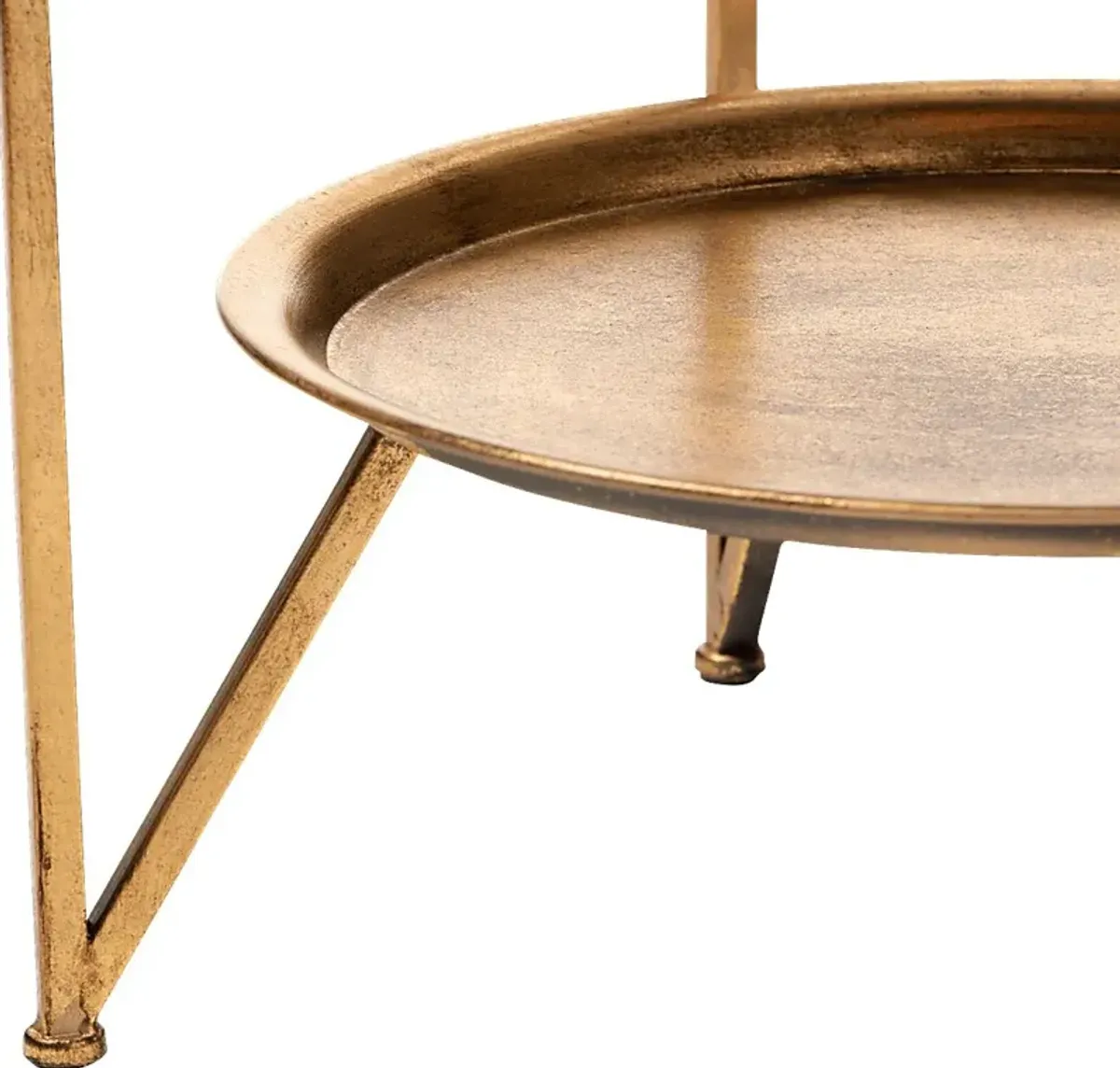 Talton Gold Accent Table