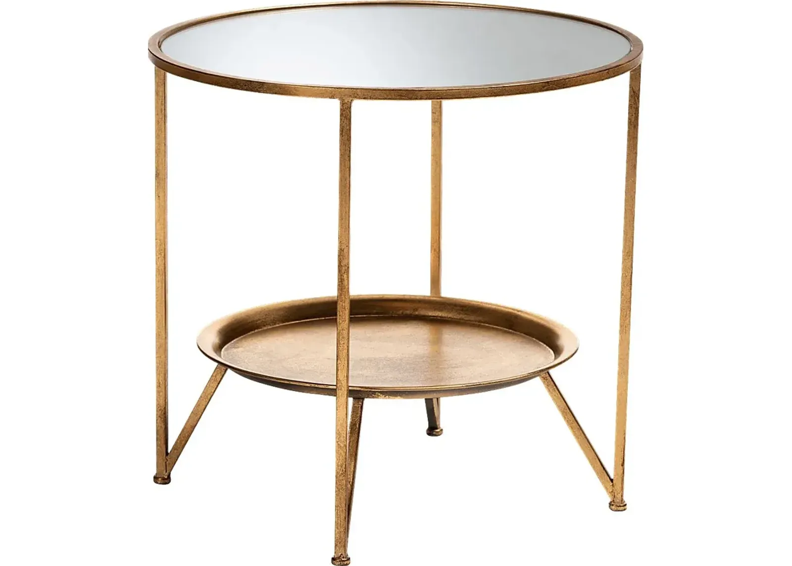 Talton Gold Accent Table