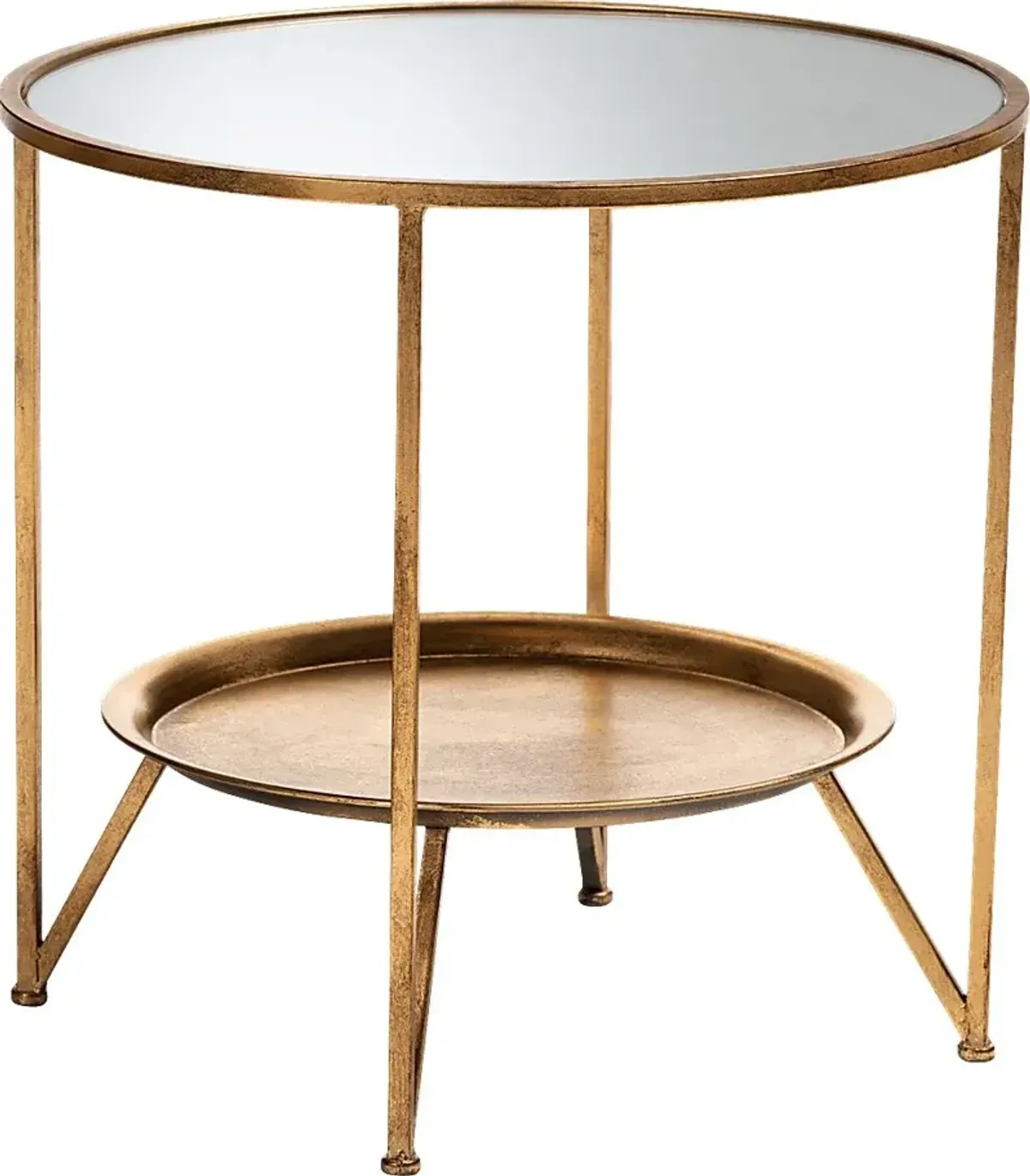 Talton Gold Accent Table