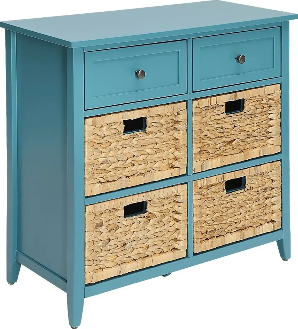 Flavius Blue Accent Cabinet