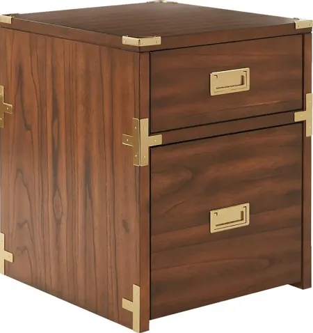Wynkoop Brown File Cabinet