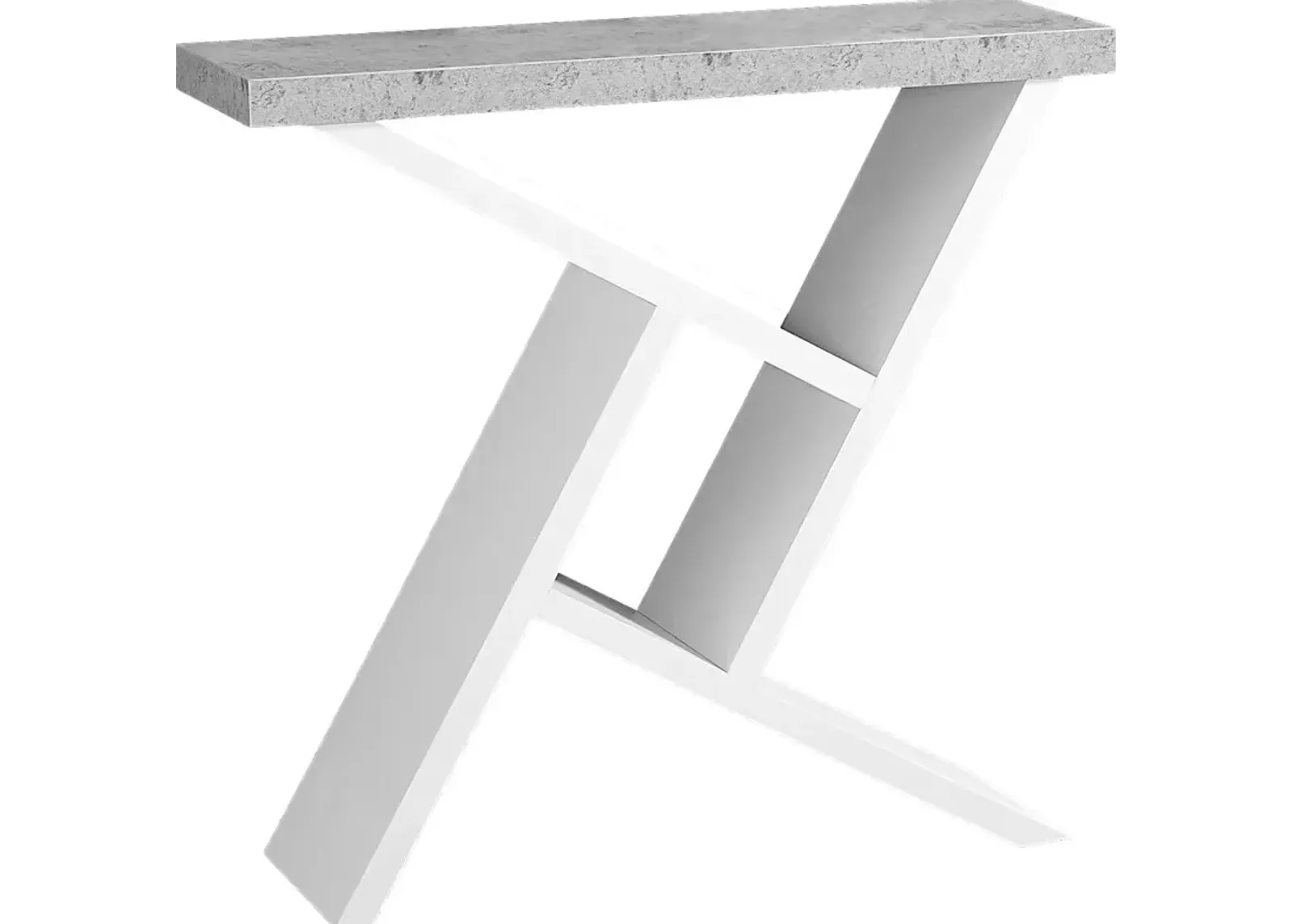 Kinkaide White Console Table