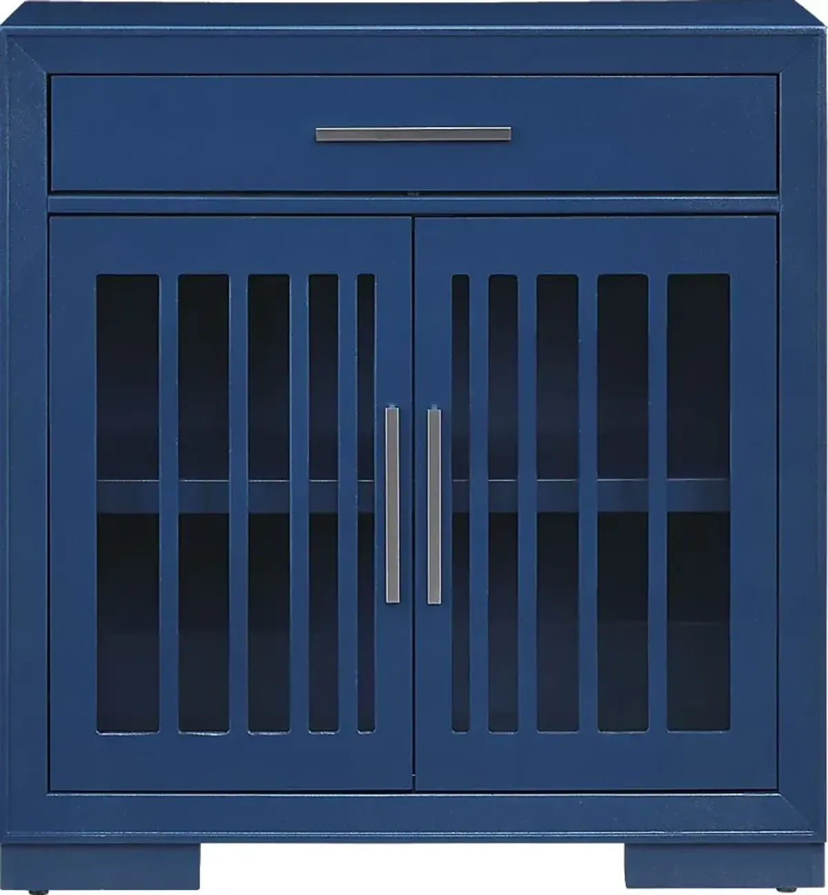 Wyndell Way Blue Accent Cabinet