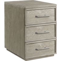 Lynnwood Taupe File Cabinet