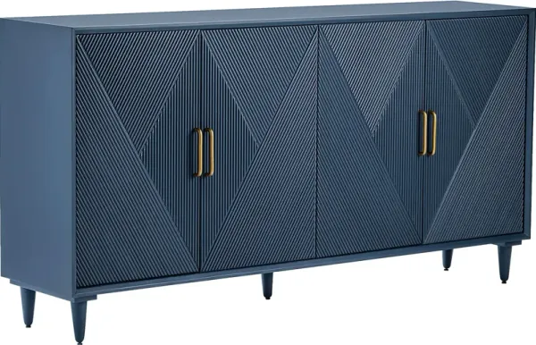 Montgomery Dark Blue Credenza