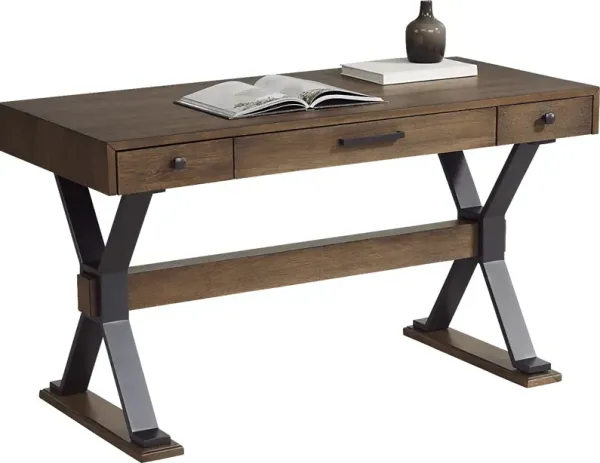 Hazelnut Woods Brown Desk