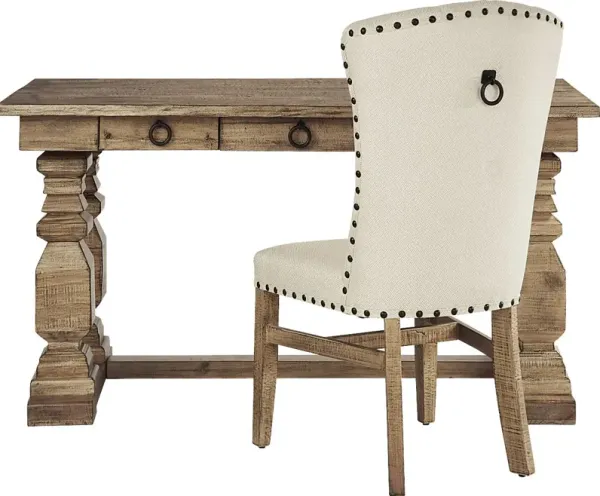 Canyon City Natural Writing Desk and Chair