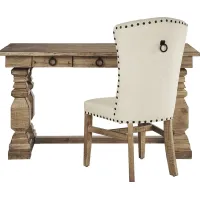 Canyon City Natural Writing Desk and Chair