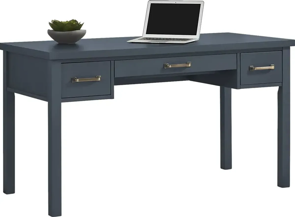 Planefield Blue Writing Desk