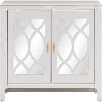 Tameran White 2 Door Accent Cabinet
