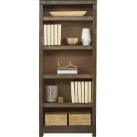 Havenwood Brown 5 Shelf Bookcase
