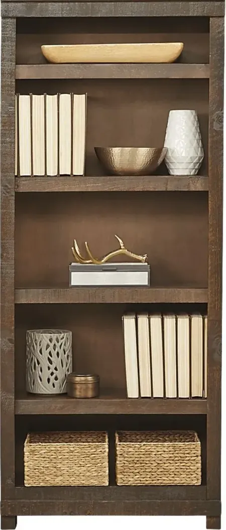 Havenwood Brown 5 Shelf Bookcase