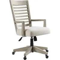 Lynnwood Taupe Desk Chair