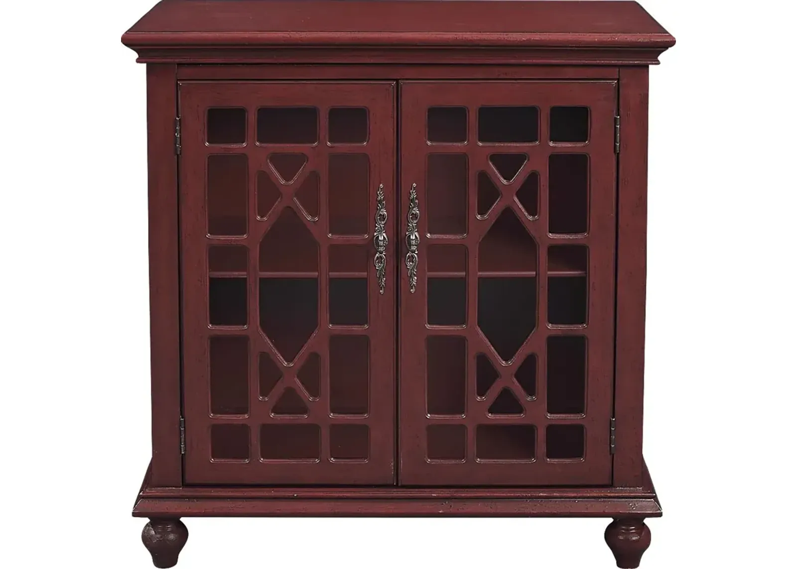 Swansboro II Red Accent Cabinet