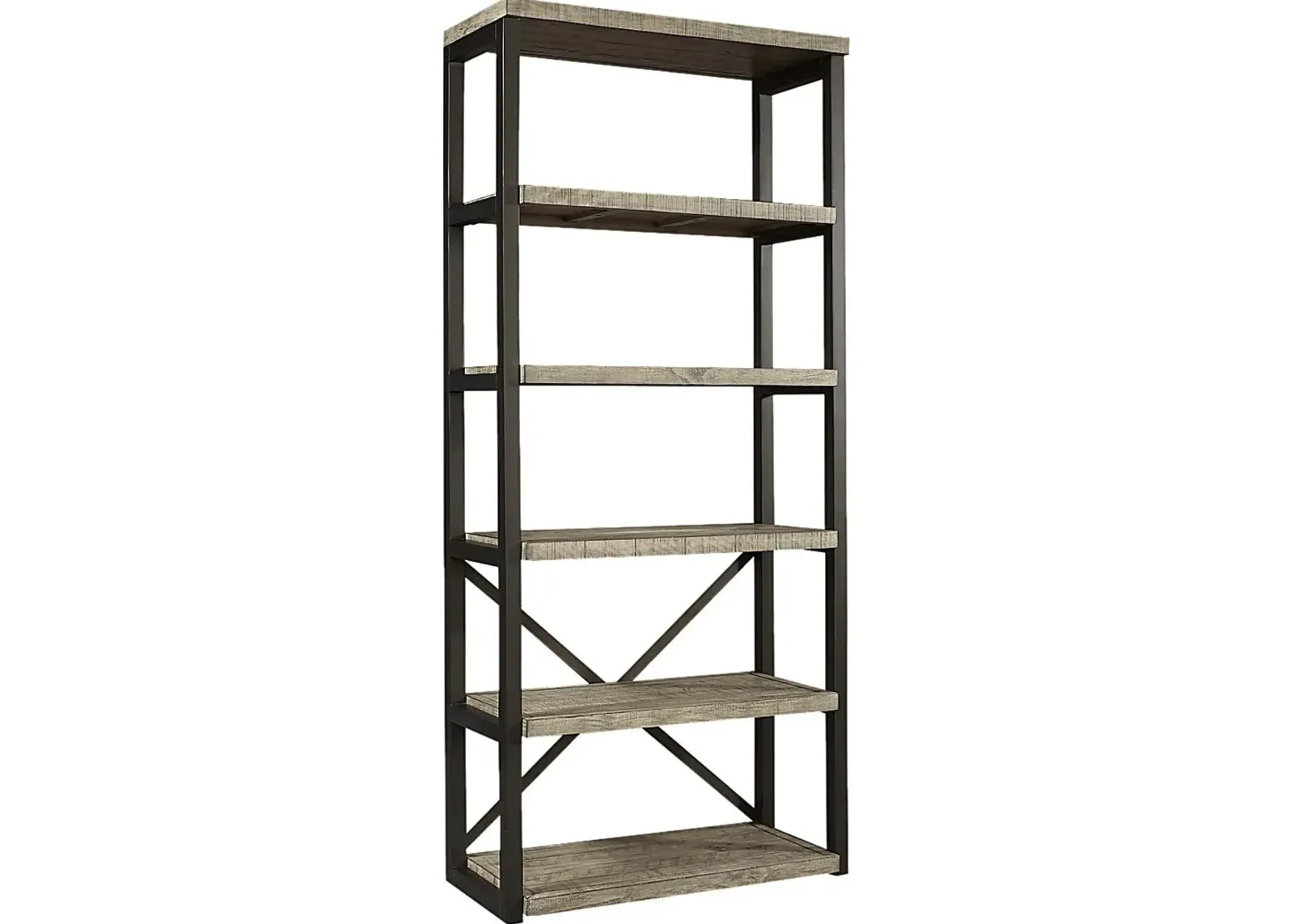 Water Mill Gray Bookcase