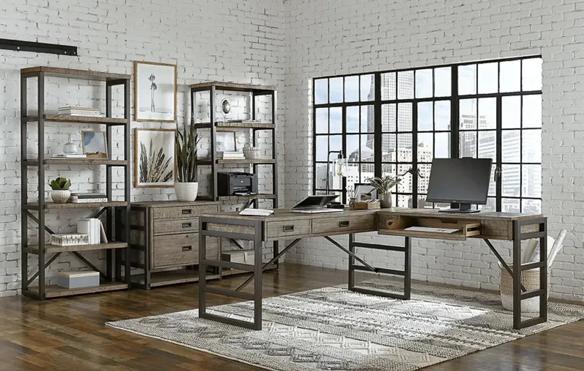 Water Mill 2 Pc Bookcase Set